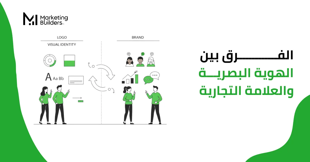 الفرق بين الهوية البصرية والعلامة التجارية
